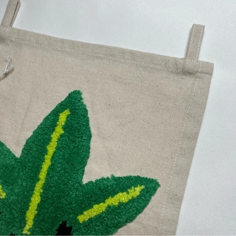 Urban Outfitters Mini Tufted Flag Textured Mary Jane 100% Cotton Tapestry NWT